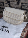Sacoche Lacoste monogramme
