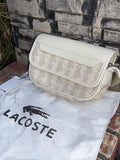 Sacoche Lacoste monogramme