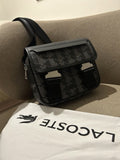 Sacoche lacoste monogramme