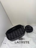 Sacoche lacoste monogramme
